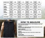 Milwaukee Leather MDM3015 Men’s ‘Rustic’ Black Denim Motorcycle Riding Vest with Hoodie - Image 3