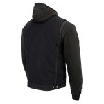Milwaukee Leather MDM3020 Men’s Black Denim ‘5-in-1’ Club Style Vest with Removable Hoodie - Image 15