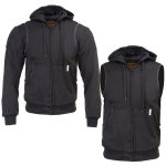 Milwaukee Leather MDM3020 Men’s Black Denim ‘5-in-1’ Club Style Vest with Removable Hoodie - Image 11