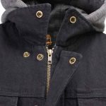 Milwaukee Leather Men’s s Black Denim Club Style Motorcycle Vest w/ Removable Hoodie – MDM3083 - Image 5