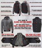 Milwaukee Leather Men’s s Black Denim Club Style Motorcycle Vest w/ Removable Hoodie – MDM3083 - Image 2