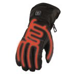 Milwaukee Leather MG7513 Men’s Black ‘Heated’ Gauntlet Waterproof Winter Gloves with i-Touch