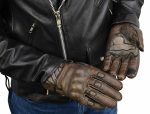 Milwaukee Leather MG7514 Men’s Brown Leather with Gel Palm Motorcycle Gloves W/ Protective Knuckle - Image 10