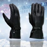 Milwaukee Leather MG7519SET Men’s Black Leather Heated Winter Gloves for Motorcycle Ski Hiking & i-Touch - Image 8