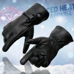 Milwaukee Leather MG7519SET Men’s Black Leather Heated Winter Gloves for Motorcycle Ski Hiking & i-Touch - Image 12
