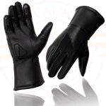 Milwaukee Leather MG7701 Women’s Deer Skin Leather Insulated Gauntlet Gloves w/ i-Touch/Wiper Blade/Reflective Piping - Image 8