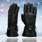 Milwaukee Leather MG7713SET Women’s Heated Black Leather Winter Gloves -Wire Harness and i-Touch - Image 10
