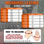 Milwaukee Leather Men’s Deerskin Leather Gloves – Yellow, Soft Lined, Elastic Wrist – MG7541 - Image 3