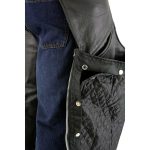 Milwaukee Leather Chaps for Men’s Black Premium Leather Motorcycle Chaps w/ Snap Out Thermal Liner-Slash Pocket-ML1103 - Image 4