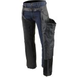 Milwaukee Leather SH1125 Men’s Black Braided Leather Jean Style Chaps - Image 2