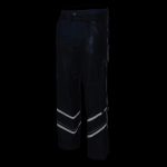 Milwaukee Leather ML1144 Men’s Black Premium Leather Vented Motorcycle Rider Chaps w/ Reflective Piping - Image 5
