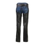 Milwaukee Leather Chaps for Women Black Low-Rise Waist- Front Double Buckle Rivet Detailing Motorcycle Chap- ML1186 - Image 7