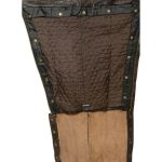 Milwaukee Leather Men’s Retro Brown Premium Leather Motorcycle Rider Chaps w/ Snap Out Thermal Liner/ 4-Pockets-ML1191RT - Image 4