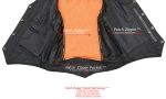 Milwaukee Leather ML1253 Women’s Black Premium Leather Motorcycle Rider Vest w/ Snap Button Closure - Image 4