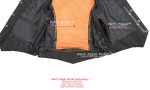 Milwaukee Leather ML1255 Women’s Black Braided Premium Leather Side Lace Motorcycle Rider Vest - Image 4