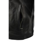 Milwaukee Leather ML1408 Men’s Black ‘Savage’ Sporty Crossover Leather Jacket - Image 11