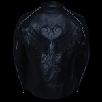 Milwaukee Leather X1952 Women’s Embroidered Wing and Stud Design Black Leather Scooter Jacket - Image 5