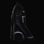 Milwaukee Leather ML2083 Men’s Black Premium Leather Vented Motorcycle Rider Jacket w/ Reflective Piping - Image 9