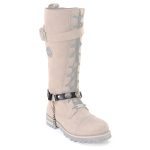 Milwaukee Leather Silver Boot Chain w/ Vintage Native American Medallion & Adjustable Strap -MLA3001