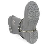 Milwaukee Leather Silver Boot Chain w/ Vintage Buffalo Coin Medallion & Adjustable Strap – MLA3002 - Image 6