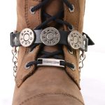 Milwaukee Leather Silver 44 MAG Medallion Boot Chain with Adjustable Strap – MLA3004 - Image 4