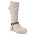 Milwaukee Leather Silver 44 MAG Medallion Boot Chain with Adjustable Strap – MLA3004