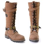 Milwaukee Leather Silver 12 Gauge Shell Medallion Boot Chain with Adjustable Strap – MLA3005 - Image 6