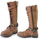 Milwaukee Leather Silver 12 Gauge Shell Medallion Boot Chain with Adjustable Strap – MLA3005 - Image 7