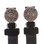 Milwaukee Leather MLA4002 Motorcycle Biker 44 MAG Emblem Elastic Bungee Clips for Chaps or Pants (Set of 2) - Image 2