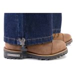 Milwaukee Leather MLA4005 Motorcycle Biker Silver Flying Eagle Elastic Bungee Clips for Chaps or Pants (Set of 2) - Image 9