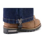 Milwaukee Leather MLA4005 Motorcycle Biker Silver Flying Eagle Elastic Bungee Clips for Chaps or Pants (Set of 2) - Image 5