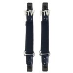Milwaukee Leather MLA4019 FTW Motorcycle Biker Elastic Bungee Clips for Chaps or Pants (Set of 2)