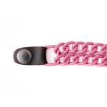 Milwaukee Leather MLA6094 Pink 4 Inch 4-PCS Vest Extender Set – Double Chrome Chains w/ Genuine Leather - Image 3