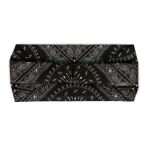 Milwaukee Leather | Bling Designed Wide Headbands-Headwraps for Women Biker bandana Classic Black- MLA8004 - Image 3