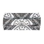 Milwaukee Leather | Bling Designed Wide Headbands-Headwraps for Women Biker bandana Classic White- MLA8010 - Image 3