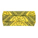 Milwaukee Leather | Bling Designed Wide Headbands-Headwraps for Women Biker bandana Classic Yellow- MLA8011 - Image 3