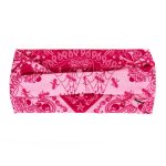 Milwaukee Leather | Bling Designed Wide Headband-Headwrap for Women Biker Bandana with Flying Wheel Shield- MLA8024 - Image 3