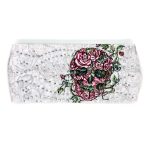 Milwaukee Leather | Bling Designed Wide Headbands-Headwraps for Women Biker Bandana with Rose Skull – MLA8038 - Image 2