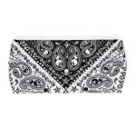 Milwaukee Leather | Bling Designed Wide Headbands-Headwraps for Women Biker Bandana with Skull Paisley – MLA8042 - Image 2