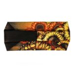 Milwaukee Leather | Bling Designed Wide Headbands-Headwraps for Women Biker Bandana with Sun Flower Skull – MLA8045 - Image 3