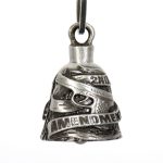 Milwaukee Leather MLB9001 ‘2nd Amendment’ Motorcycle Good Luck Bell | Key Chain Accessory for Bikers - Image 2
