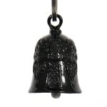 Milwaukee Leather MLB9008 Black ‘Cross’ Motorcycle Good Luck Bell | Key Chain Accessory for Bikers - Image 4