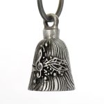 Milwaukee Leather MLB9010 ‘Music Notes’ Motorcycle Good Luck Bell | Key Chain Accessory for Bikers - Image 2