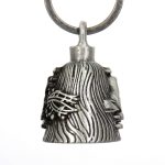 Milwaukee Leather MLB9010 ‘Music Notes’ Motorcycle Good Luck Bell | Key Chain Accessory for Bikers - Image 3