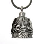 Milwaukee Leather MLB9010 ‘Music Notes’ Motorcycle Good Luck Bell | Key Chain Accessory for Bikers - Image 5