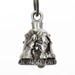 Milwaukee Leather MLB9019 ‘Never Ride Faster’ Motorcycle Good Luck Bell | Key Chain Accessory for Bikers - Image 4