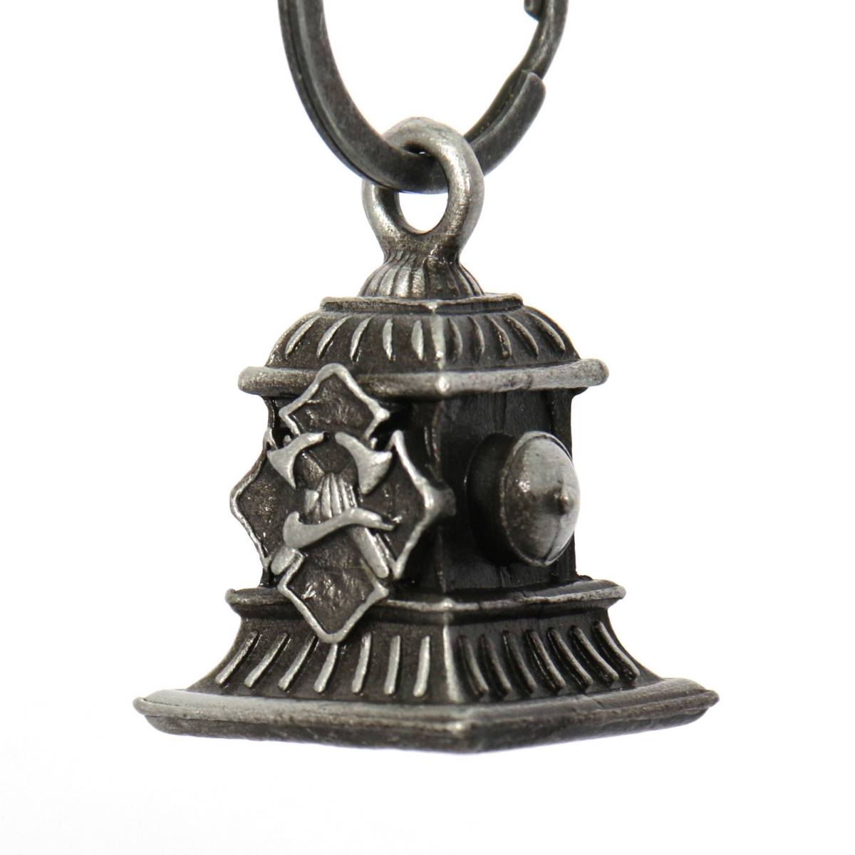 Milwaukee Leather MLB9044 ‘Fire Department’ Motorcycle Good Luck Bell | Key Chain Accessory for Bikers