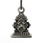 Milwaukee Leather MLB9044 ‘Fire Department’ Motorcycle Good Luck Bell | Key Chain Accessory for Bikers - Image 2