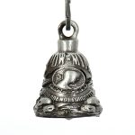 Milwaukee Leather MLB9049 ‘POW-MIA’ Motorcycle Good Luck Bell | Key Chain Accessory for Bikers - Image 2