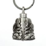 Milwaukee Leather MLB9049 ‘POW-MIA’ Motorcycle Good Luck Bell | Key Chain Accessory for Bikers - Image 3
